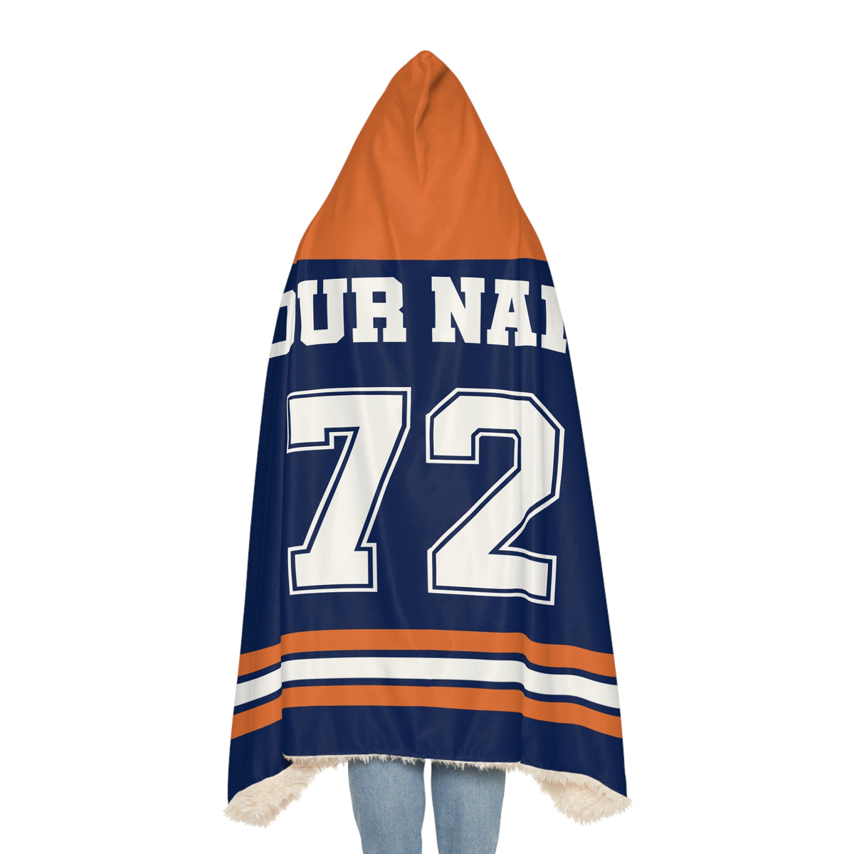Custom Team Hooded Blanket