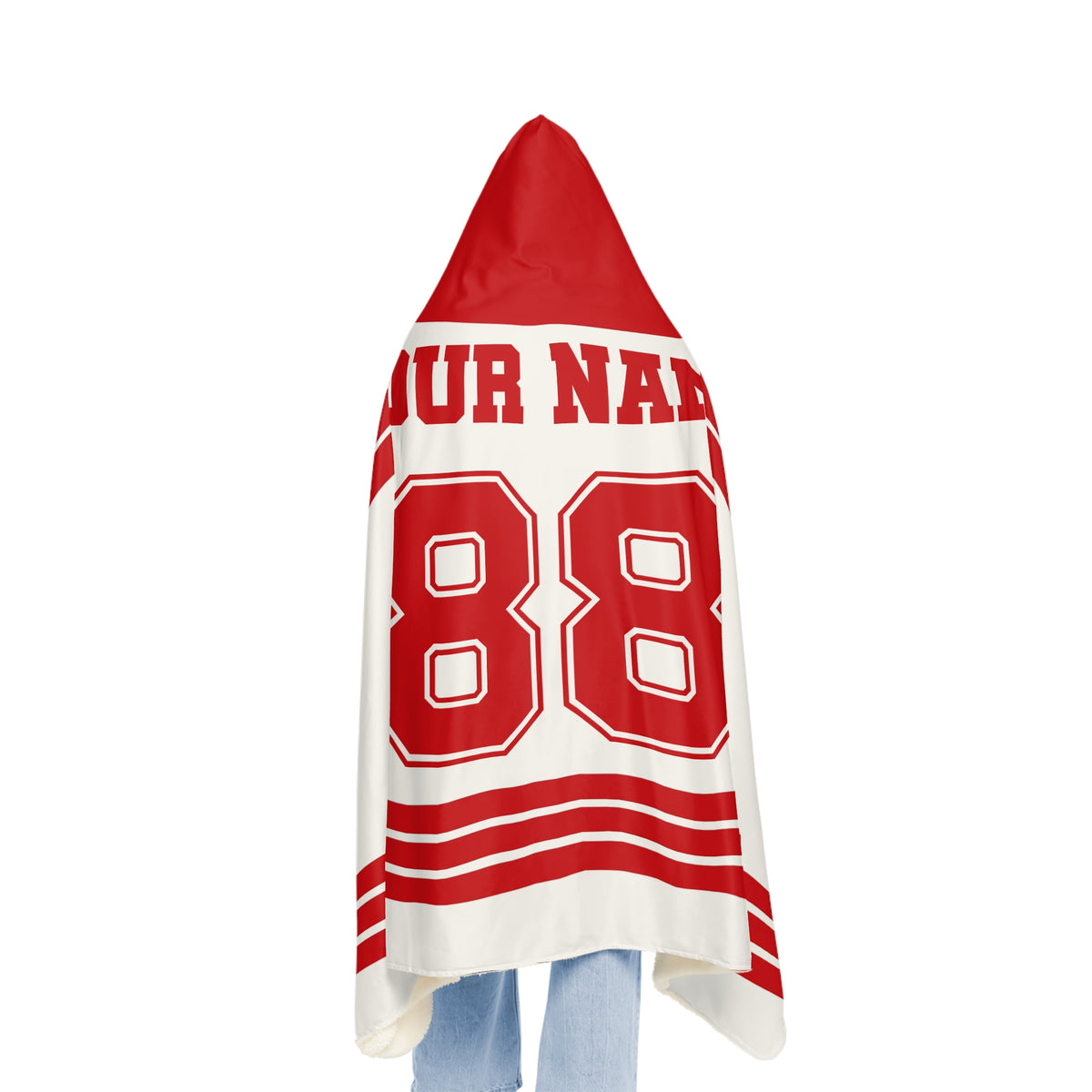 Custom Team Hooded Blanket