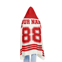 Custom Team Hooded Blanket