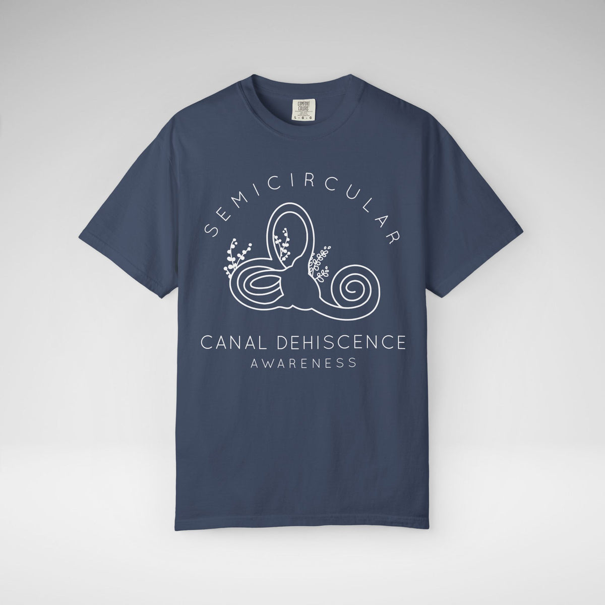 Semicircular Canal Dehiscence Comfort Colors Unisex Garment-Dyed T-shirt