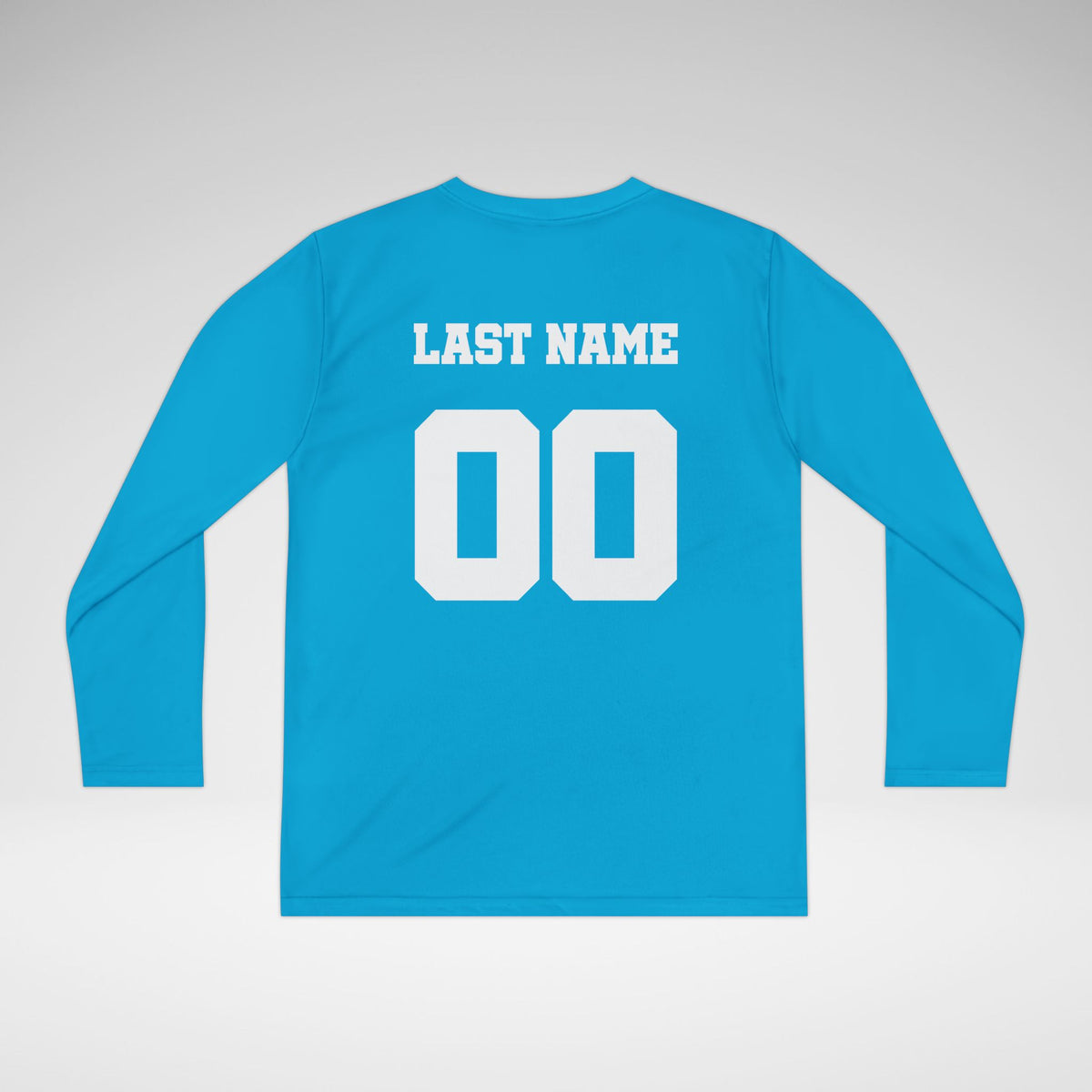 Custom Youth Team Long Sleeve Performance Shirt