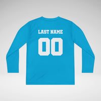 Custom Youth Team Long Sleeve Performance Shirt
