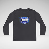 Custom Youth Team Long Sleeve Performance Shirt