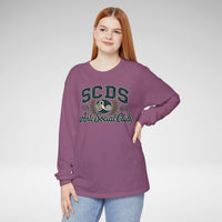 SCDS Anti Social Club Comfort Colors Unisex Garment-dyed Long Sleeve T-Shirt