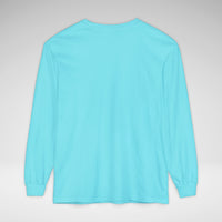 SCDS Awareness “Different Balance, Same Adventure” Comfort Colors Unisex Garment-dyed Long Sleeve T-Shirt