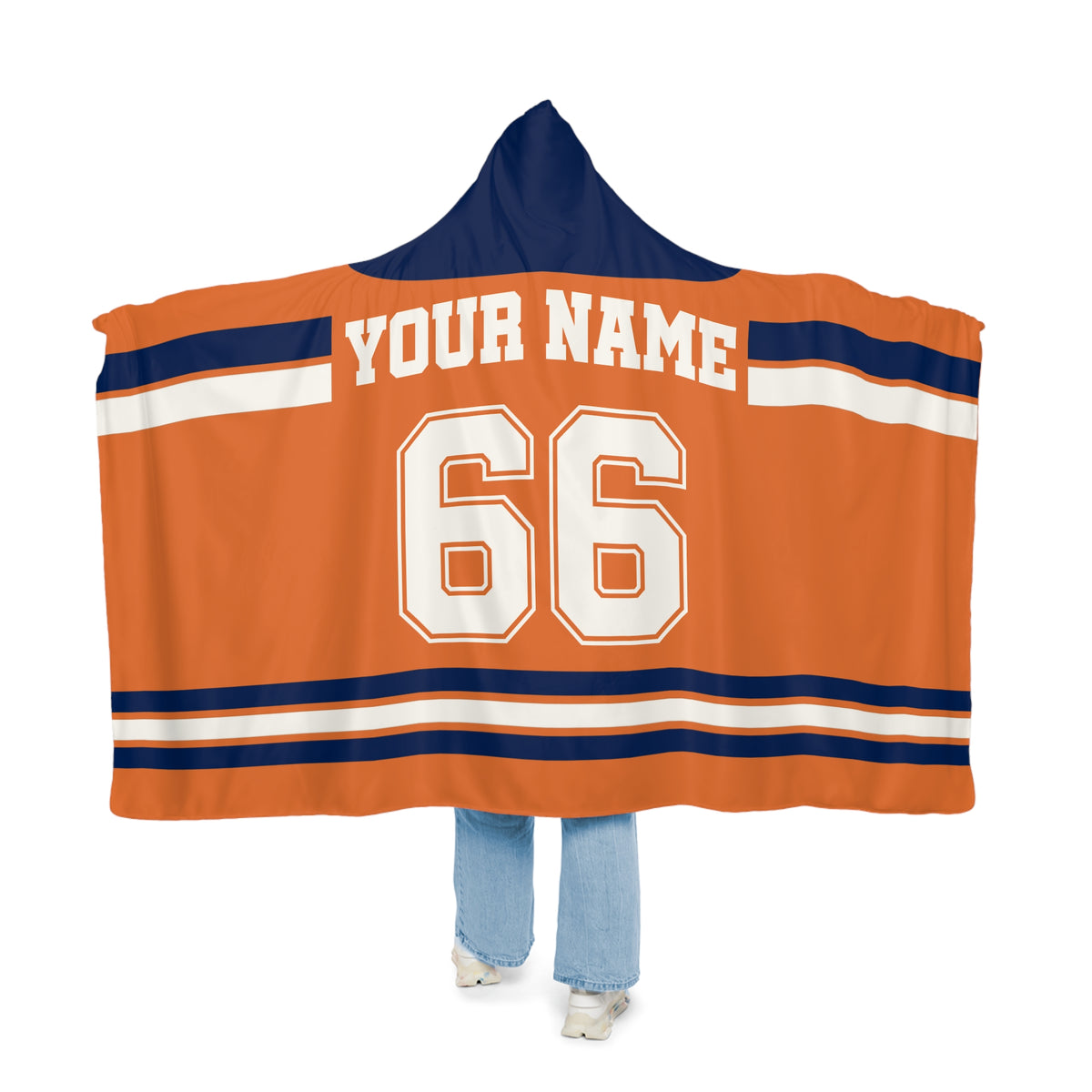 Custom Team Hooded Blanket
