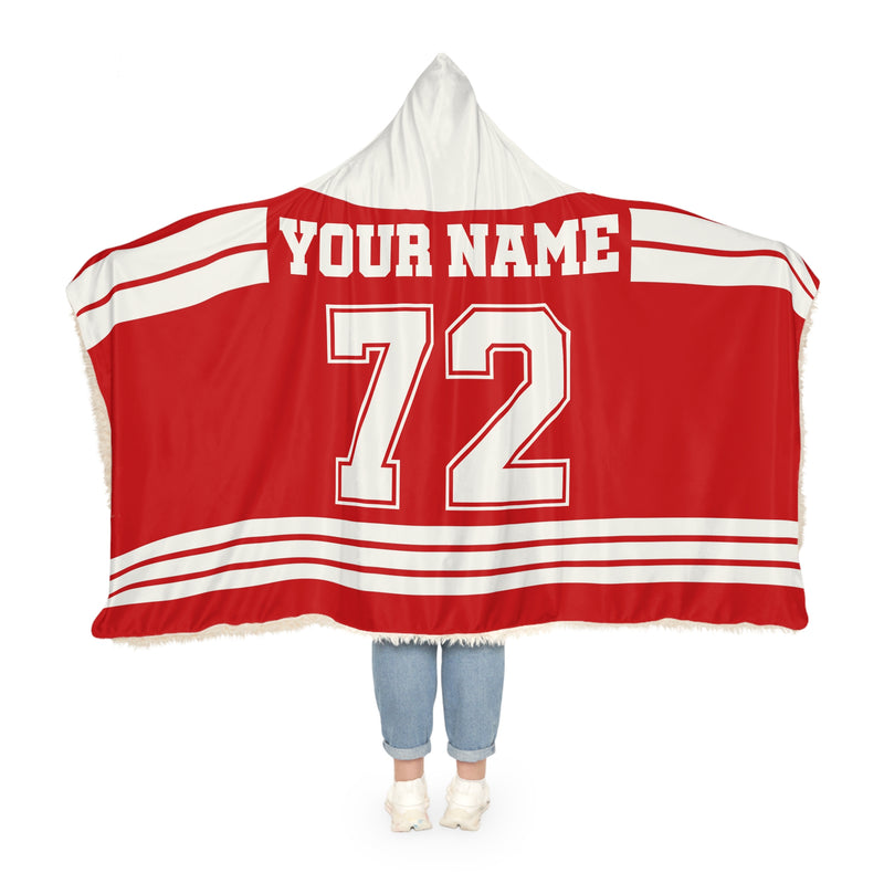 Custom Team Hooded Blanket