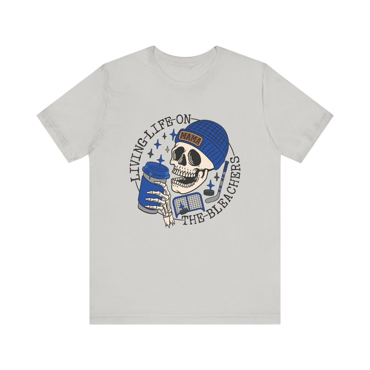 Living Life on the Bleachers Unisex Jersey Short Sleeve Tee