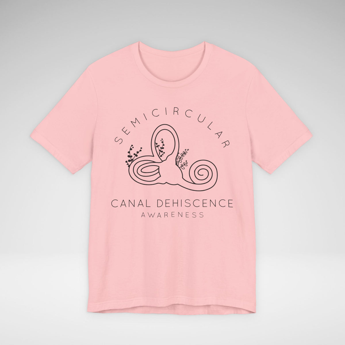 Semicircular Canal Dehiscence Awareness Awareness Bella Canvas Unisex Jersey Short Sleeve Tee