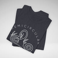 Semicircular Canal Dehiscence Awareness Awareness Bella Canvas Unisex Jersey Short Sleeve Tee