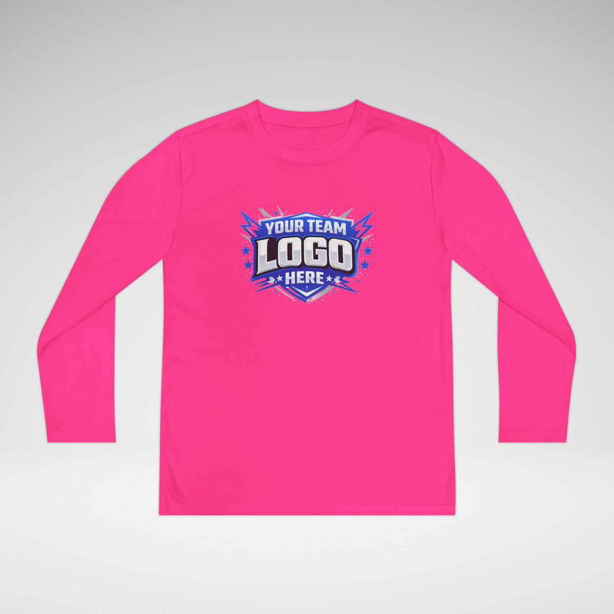 Custom Youth Team Long Sleeve Performance Shirt