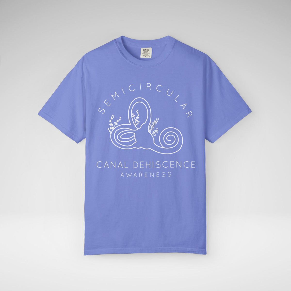 Semicircular Canal Dehiscence Comfort Colors Unisex Garment-Dyed T-shirt