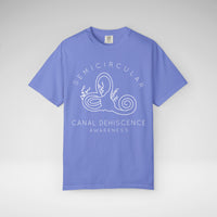 Semicircular Canal Dehiscence Comfort Colors Unisex Garment-Dyed T-shirt