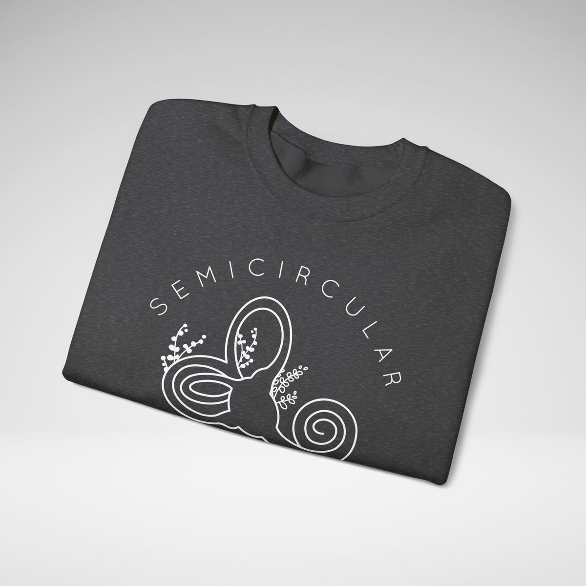 Semicircular Canal Dehiscence Awareness Gildan Unisex Heavy Blend™ Crewneck Sweatshirt
