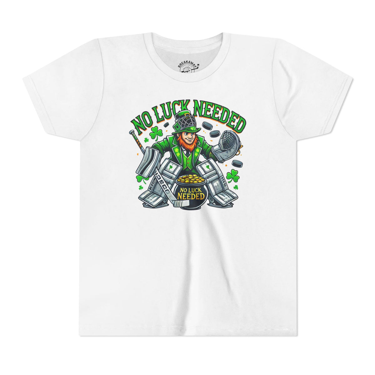 No Luck Needed Youth Short Sleeve Tee