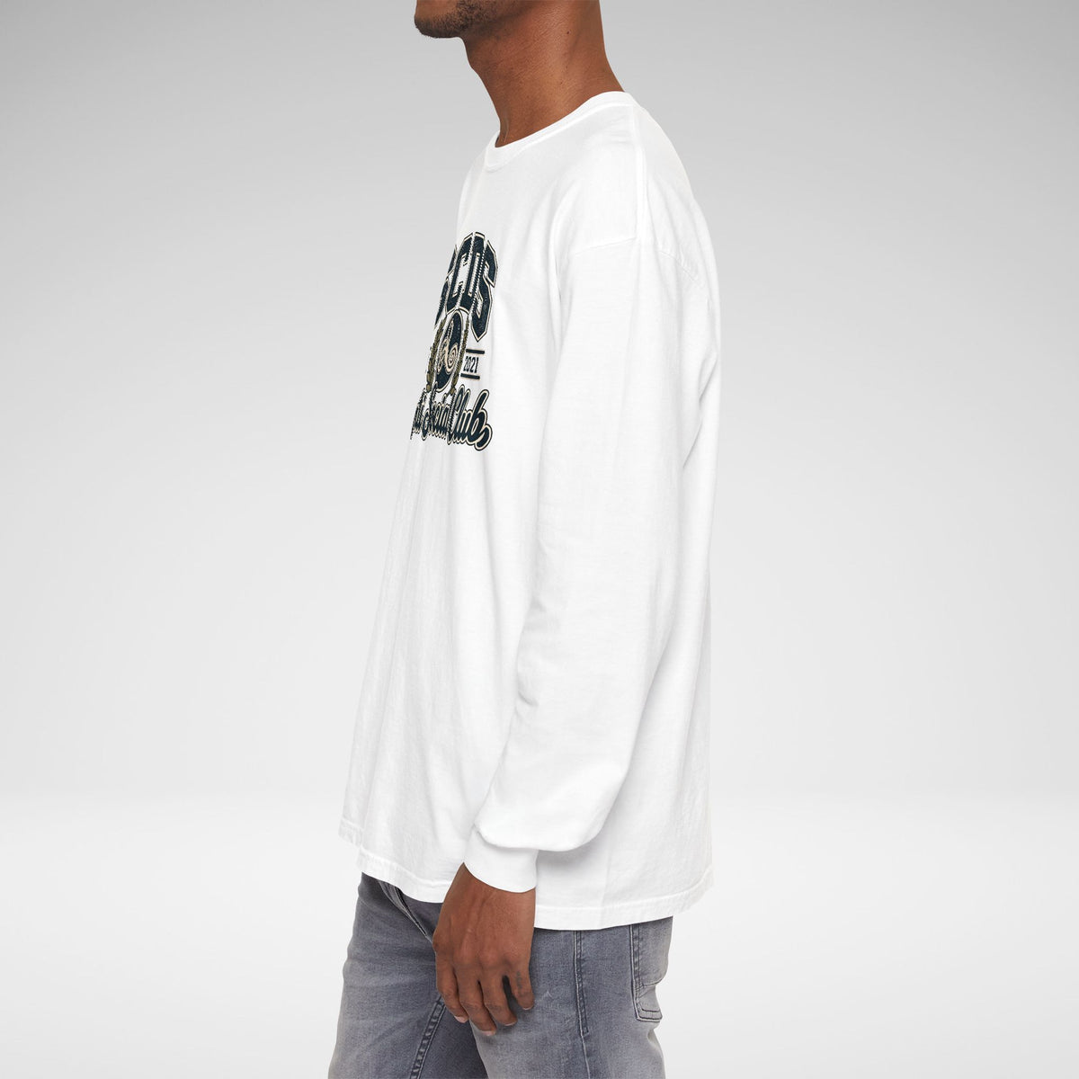 SCDS Anti Social Club Comfort Colors Unisex Garment-dyed Long Sleeve T-Shirt