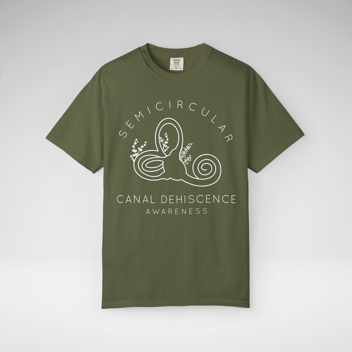Semicircular Canal Dehiscence Comfort Colors Unisex Garment-Dyed T-shirt