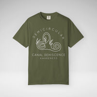 Semicircular Canal Dehiscence Comfort Colors Unisex Garment-Dyed T-shirt