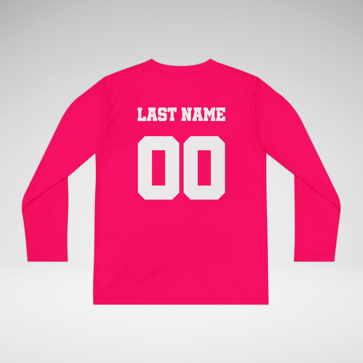 Custom Youth Team Long Sleeve Performance Shirt