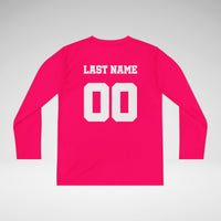 Custom Youth Team Long Sleeve Performance Shirt