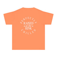 Raised at the Rink Comfort Colors Youth Midweight Tee