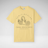 Semicircular Canal Dehiscence Comfort Colors Unisex Garment-Dyed T-shirt