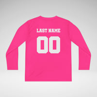 Custom Youth Team Long Sleeve Performance Shirt