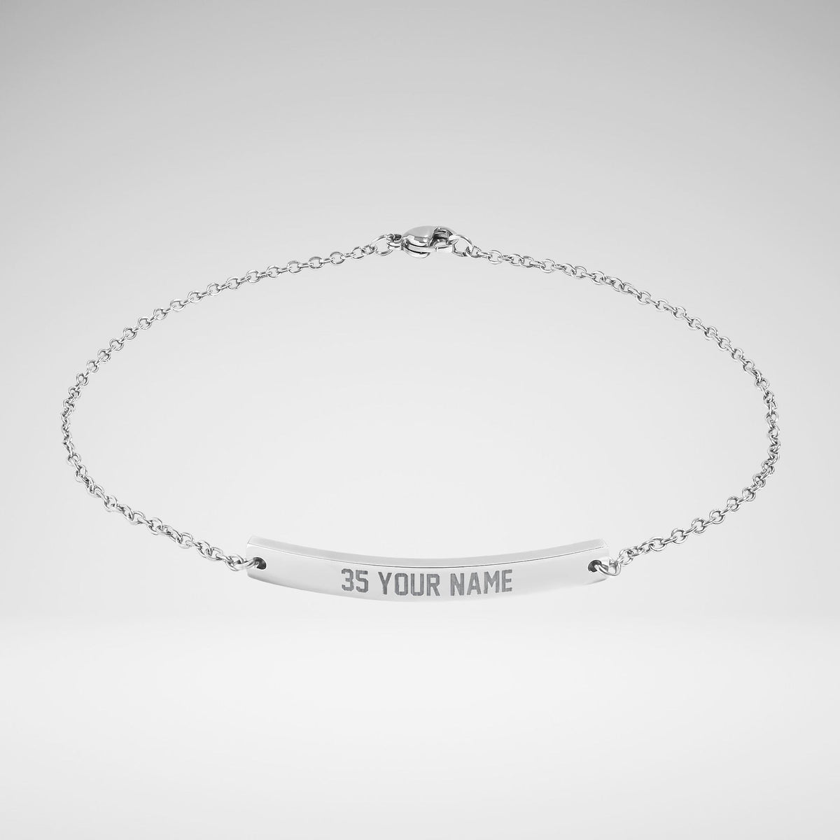 Custom Name & Number Bracelet