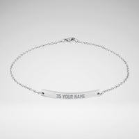 Custom Name & Number Bracelet