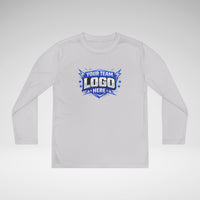 Custom Youth Team Long Sleeve Performance Shirt