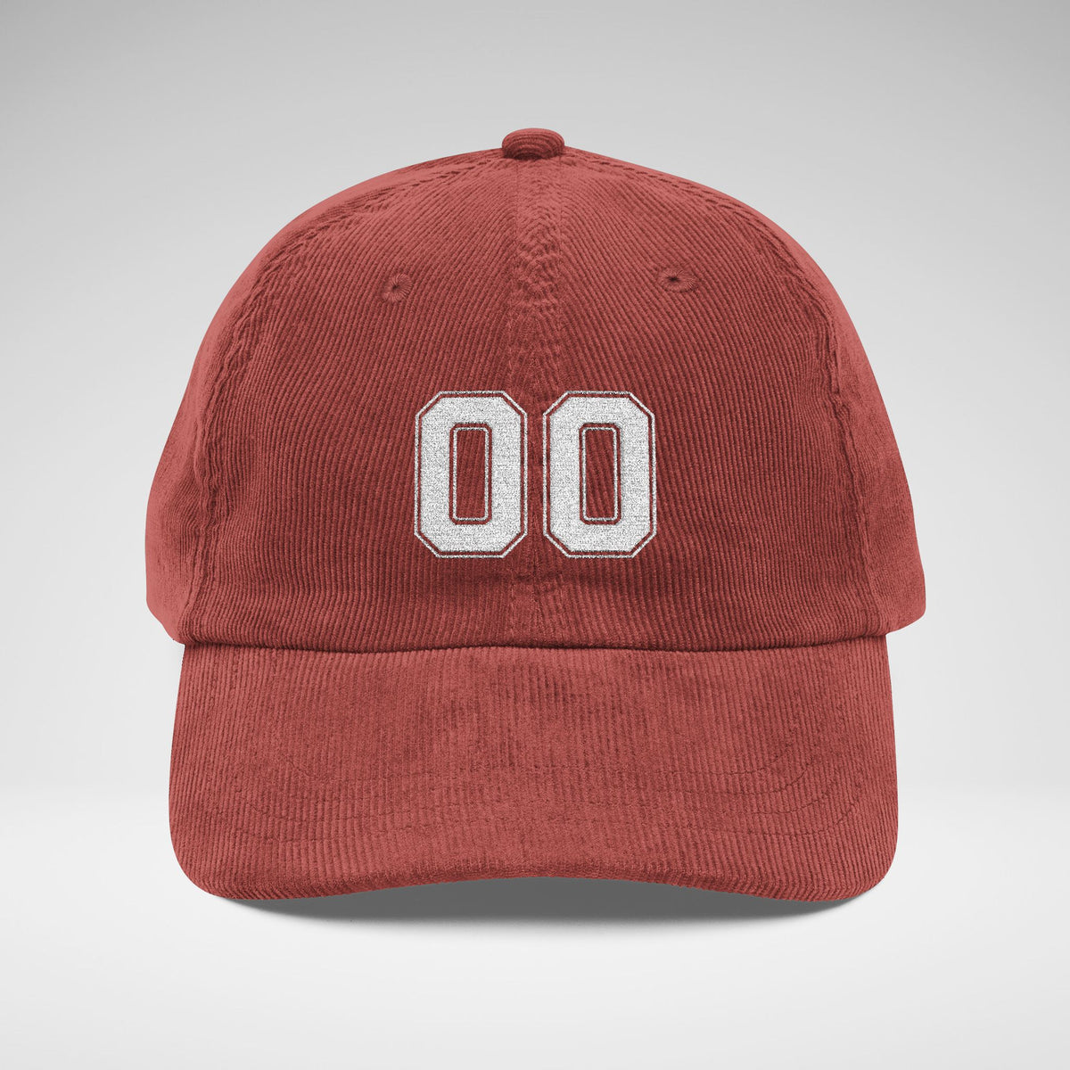 Custom Number Corduroy Hat