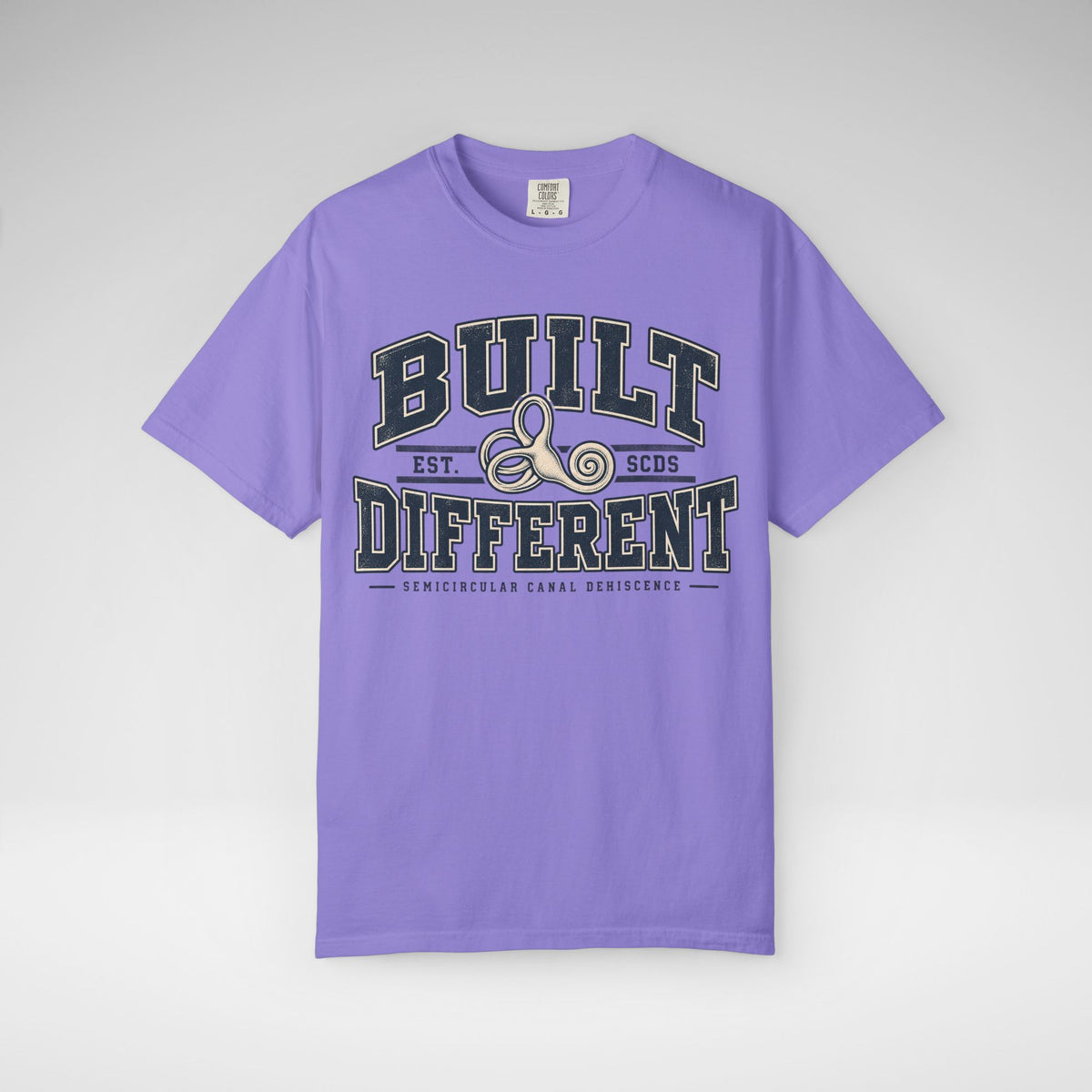 Built Different SCDS Awareness Comfort Colors Unisex Garment-Dyed T-shirt