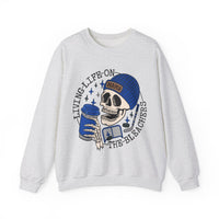 Living Life on the Bleachers Unisex Heavy Blend™ Crewneck Sweatshirt