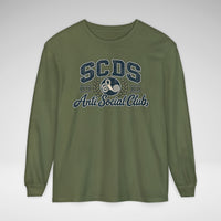SCDS Anti Social Club Comfort Colors Unisex Garment-dyed Long Sleeve T-Shirt