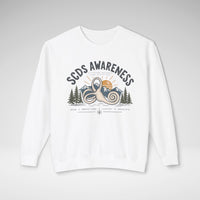 SCDS Awareness “Different Balance, Same Adventure” Comfort Colors® Crewneck Sweatshirt