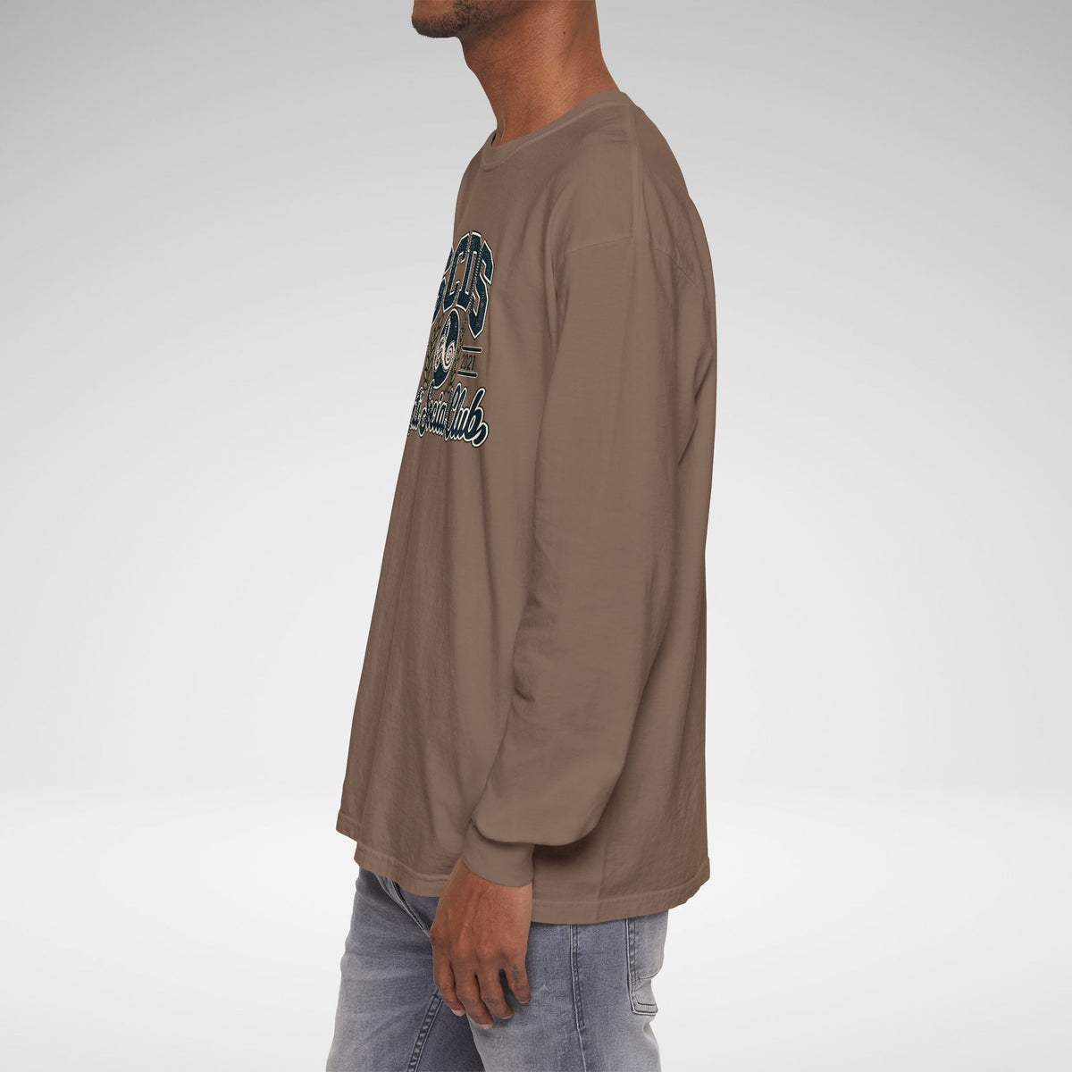 SCDS Anti Social Club Comfort Colors Unisex Garment-dyed Long Sleeve T-Shirt