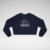 Semicircular Canal Dehiscence Syndrome Awareness Women's Cropped Fleece Pullover