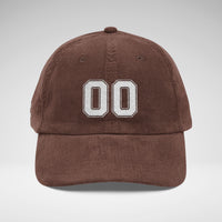 Custom Number Corduroy Hat