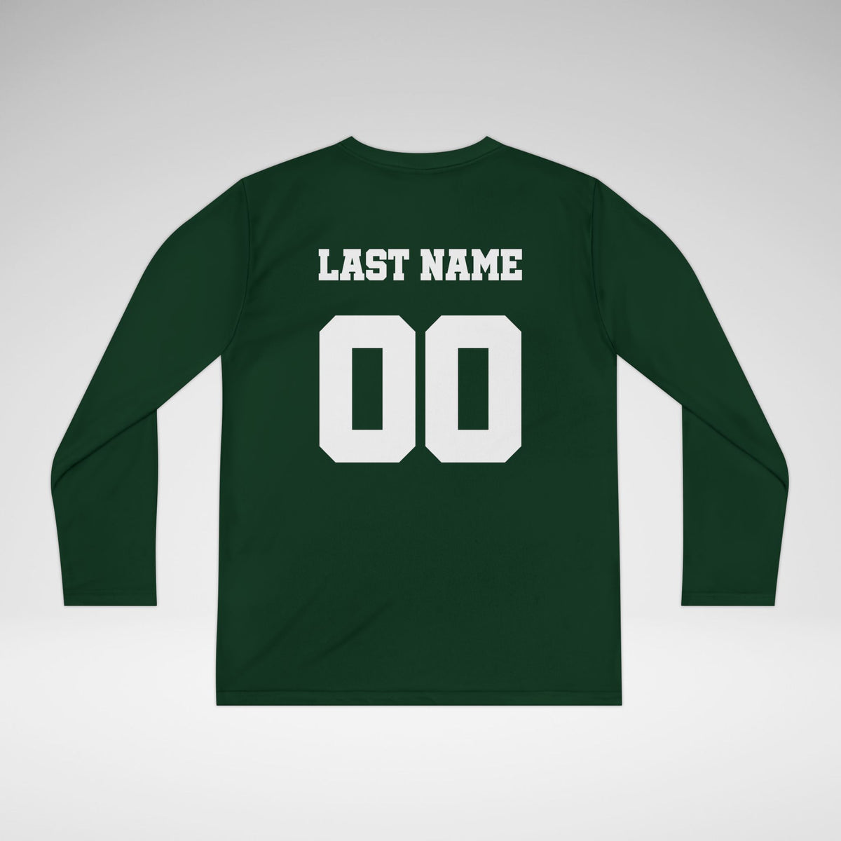 Custom Youth Team Long Sleeve Performance Shirt