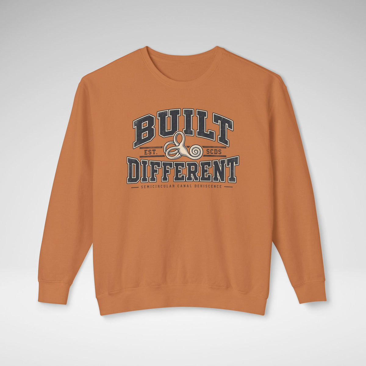 Built Different SCDS Awareness Comfort Colors® Crewneck Sweatshirt