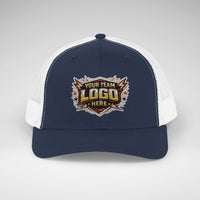 Custom Team Logo Patch Snapback Trucker Cap