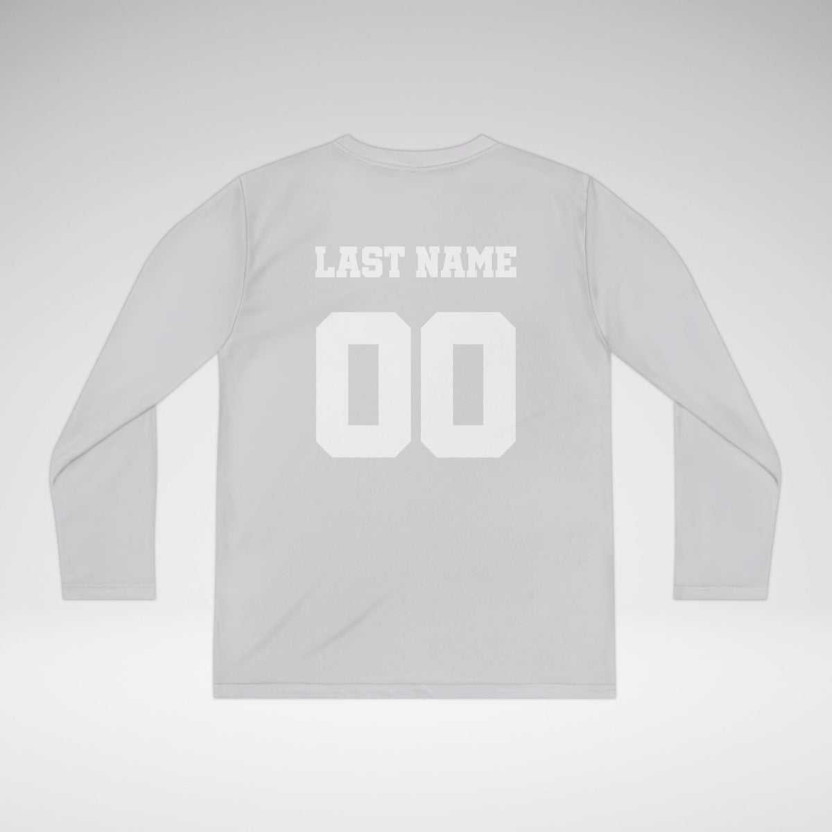 Custom Youth Team Long Sleeve Performance Shirt