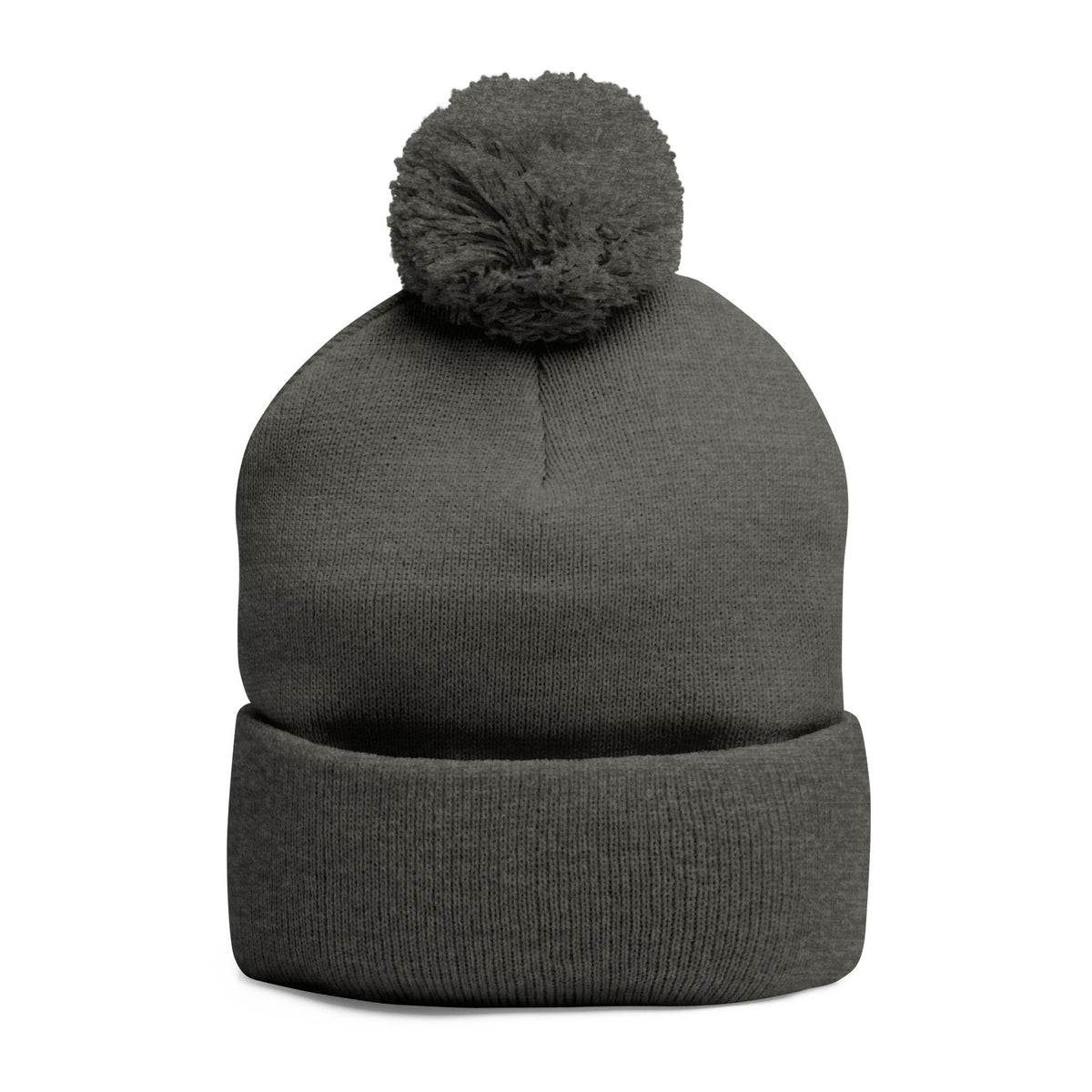 Custom Team Pom-Pom Knit Cap – Embroidered Beanie for Sports Fans