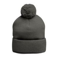 Custom Team Pom-Pom Knit Cap – Embroidered Beanie for Sports Fans