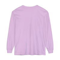 Hockey Grandma Comfort Colors Unisex Garment-dyed Long Sleeve T-Shirt
