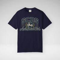 Personalizable SCDS Anti Social ClubComfort Colors Unisex Garment-Dyed T-shirt