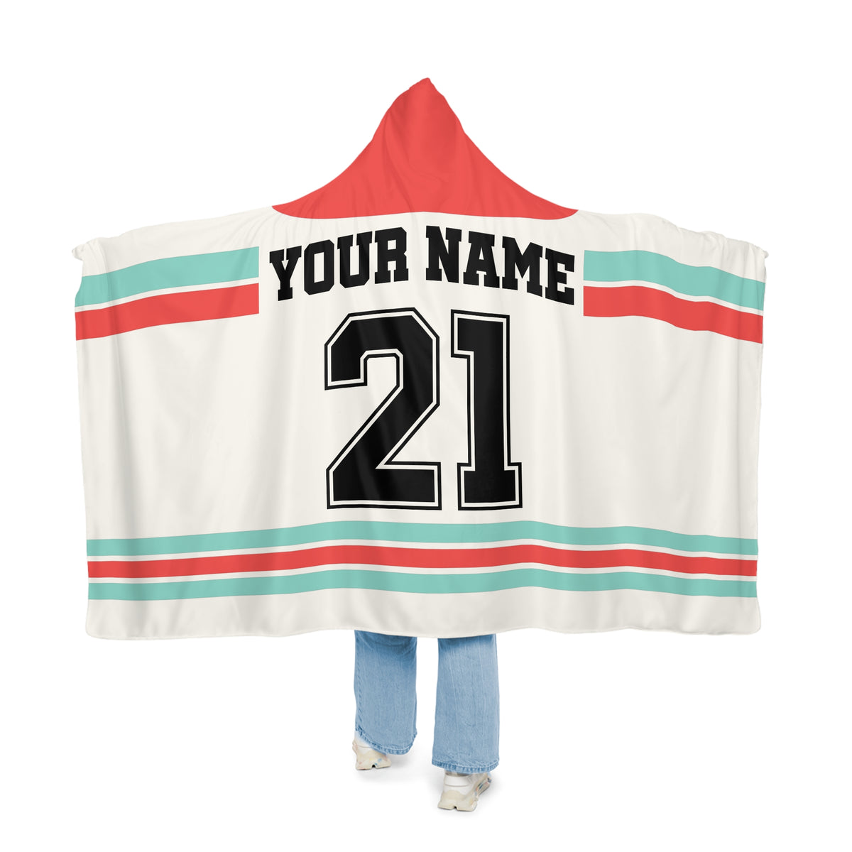 Custom Team Hooded Blanket