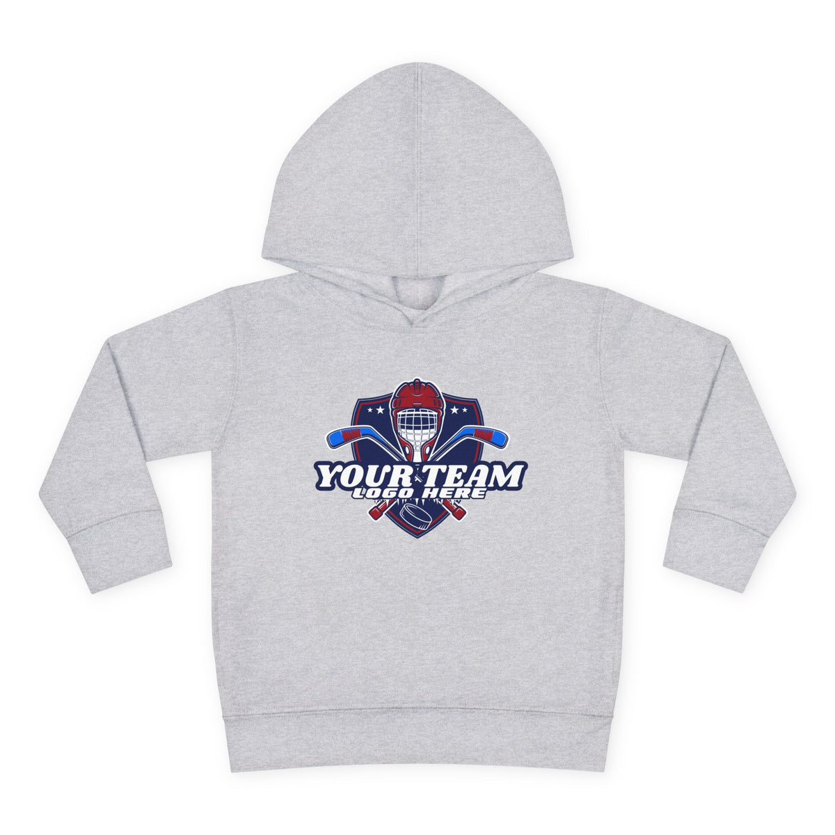 Custom Team Logo Toddler Pullover Hoodie