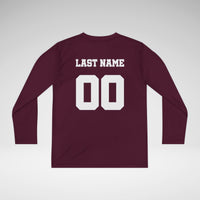 Custom Youth Team Long Sleeve Performance Shirt