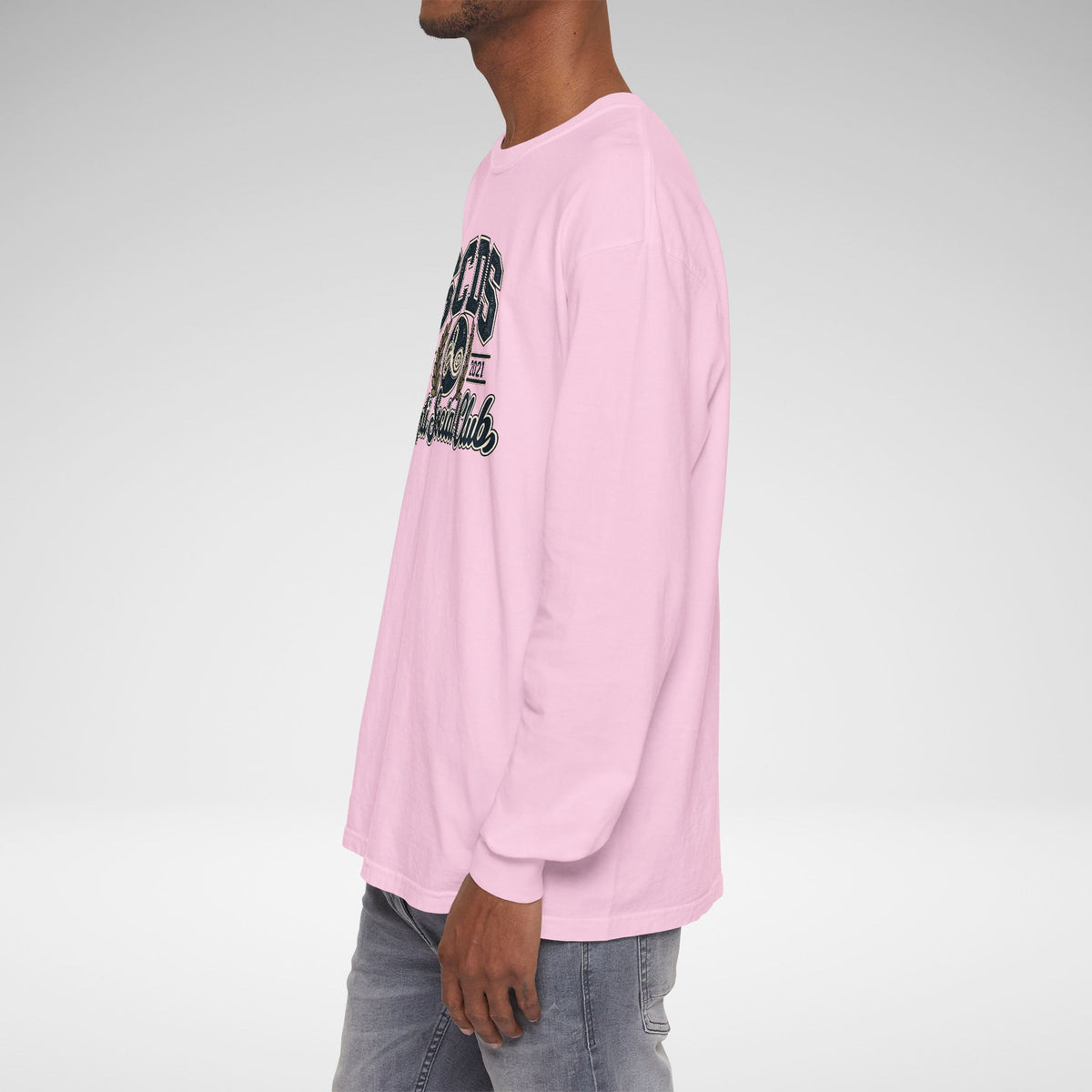 SCDS Anti Social Club Comfort Colors Unisex Garment-dyed Long Sleeve T-Shirt